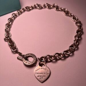 Tiffany & Co Return to Tiffany - Heart Tag Toggle Necklace